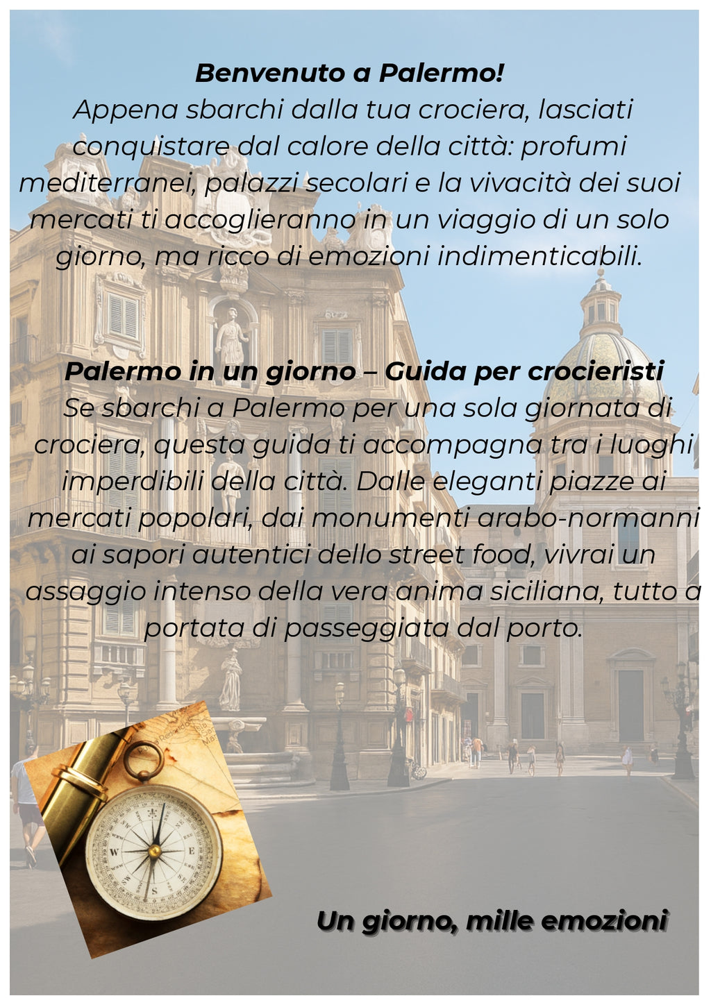 PALERMO IN UN GIORNO - MINI GUIDA