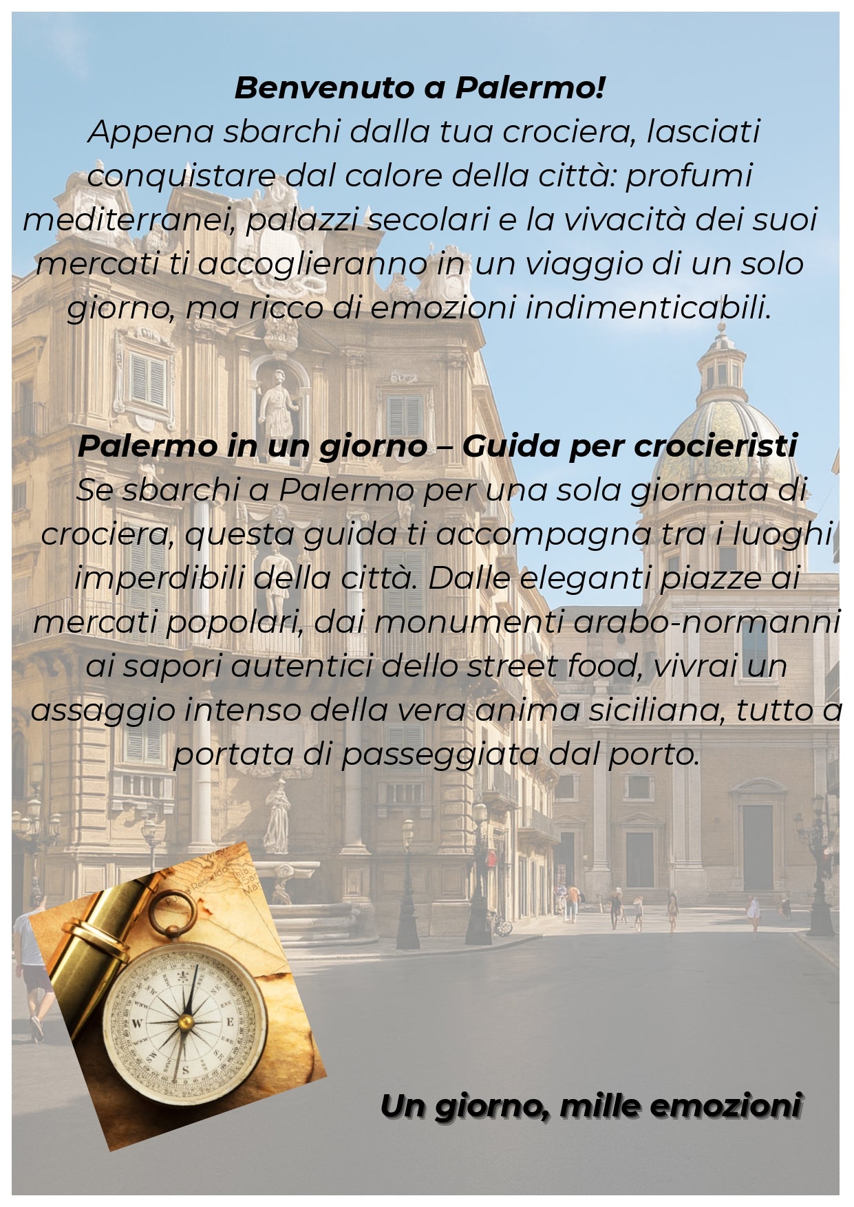 PALERMO IN UN GIORNO - MINI GUIDA