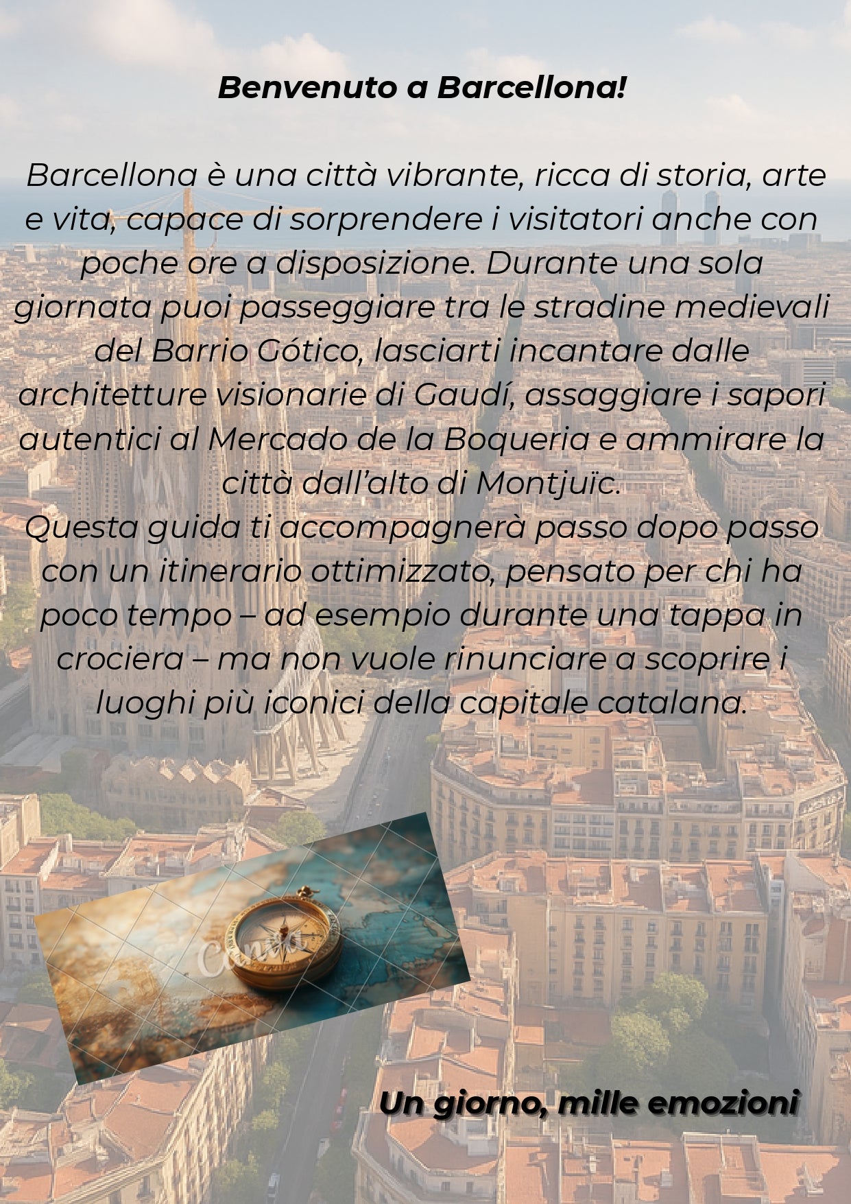 BARCELLONA IN UN GIORNO - MINI GUIDA